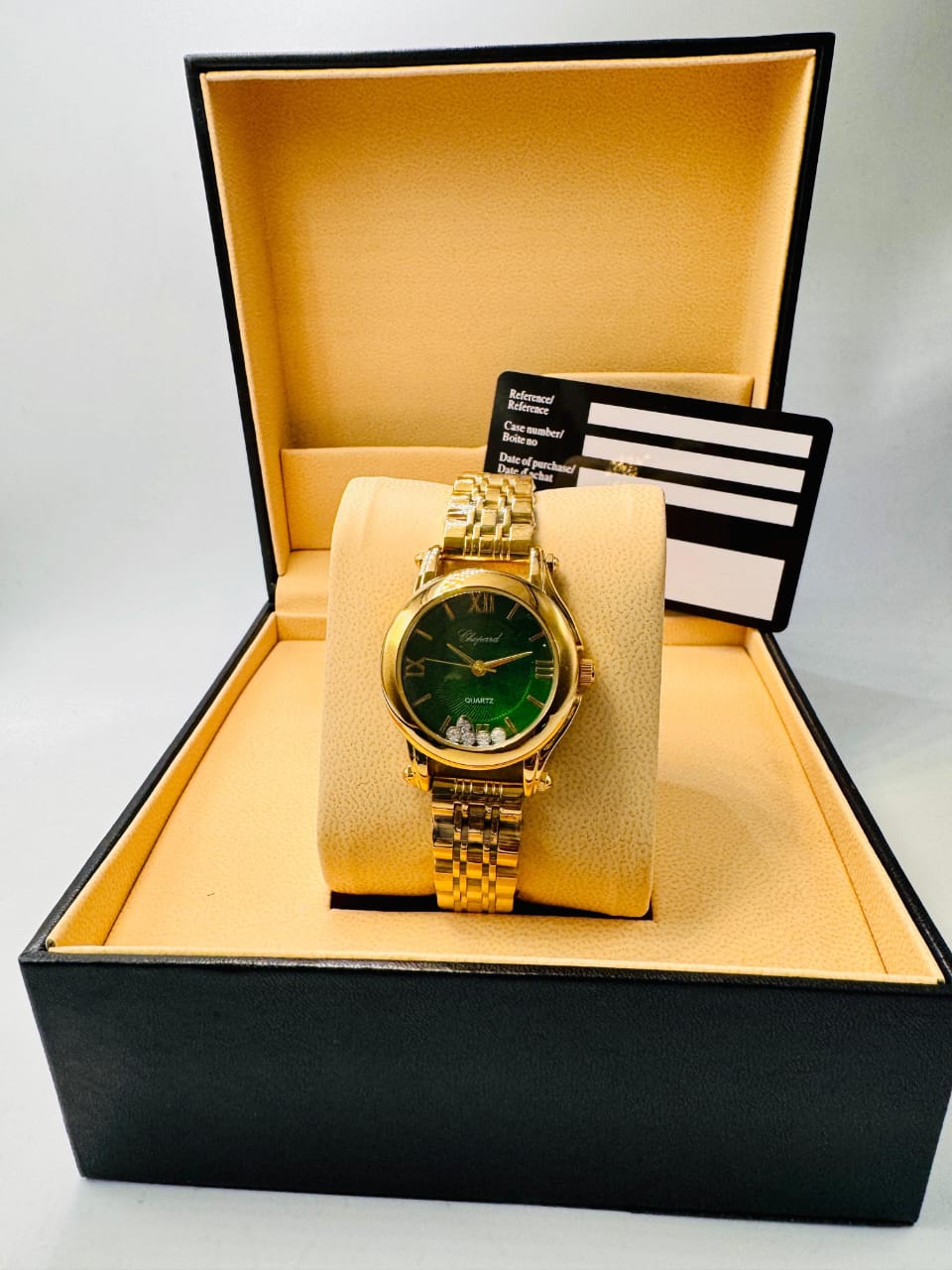 Chopard Gold Green Tial